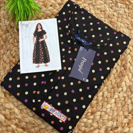 Pranjul Nighty - (SIZE - L - 4XL) - PN 110