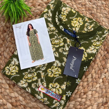 Pranjul Nighty - Frock Model (SIZE - L - 4XL) - PN 116