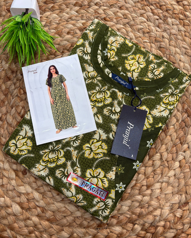 Pranjul Nighty - Frock Model (SIZE - L - 4XL) - PN 116
