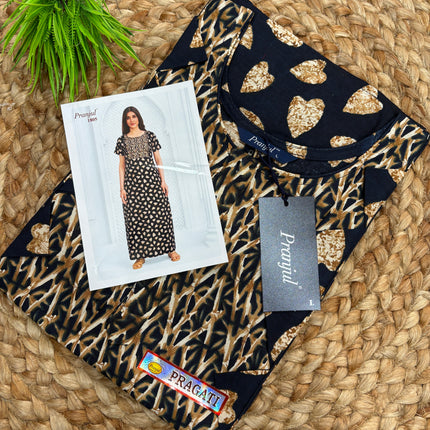 Pranjul Nighty - (SIZE - L - 4XL) - PN 117