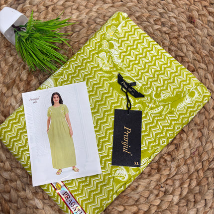 Pranjul Nighty - Frock Model(SIZE - L - 4XL) - PN 135