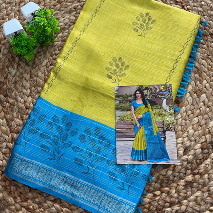 Semi Tussar Saree - STS 002