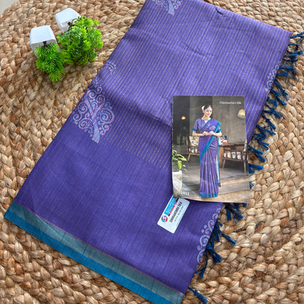 Semi Tussar Saree - STS 003