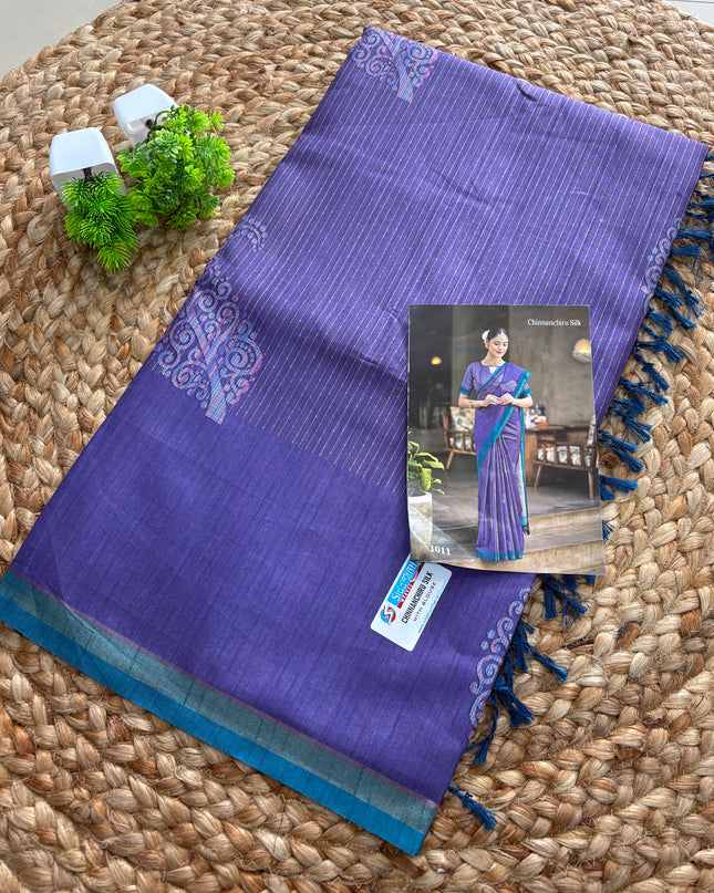 Semi Tussar Saree - STS 003