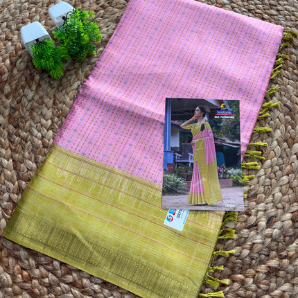 Semi Tussar Saree - STS 004