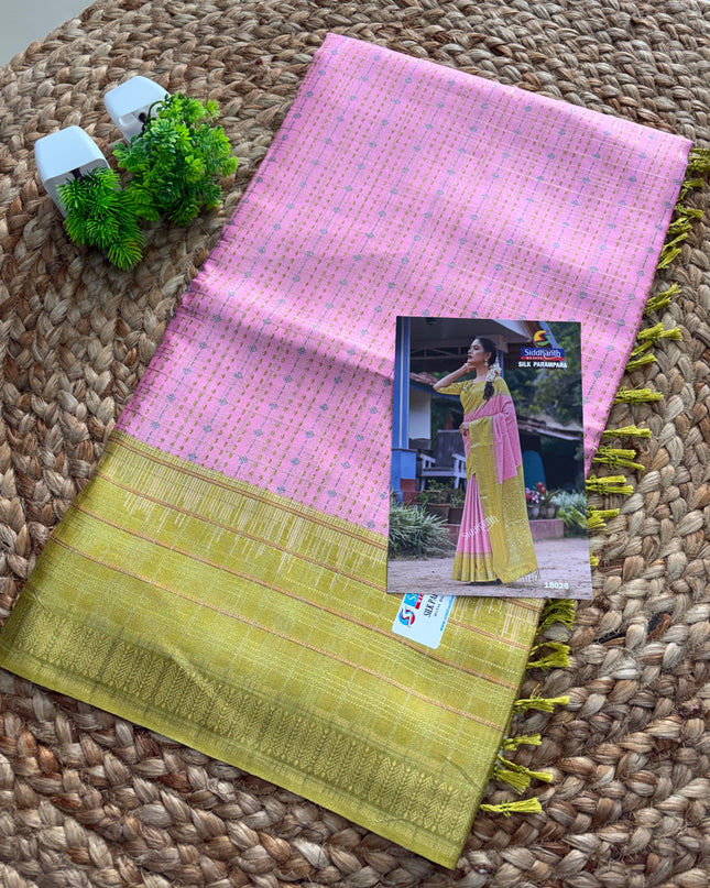 Semi Tussar Saree - STS 004