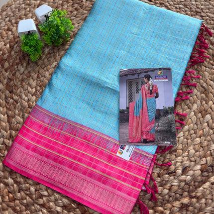 Semi Tussar Saree - STS 005