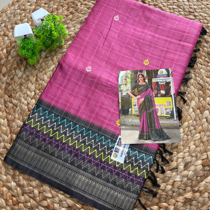 Semi Tussar Saree - STS 006