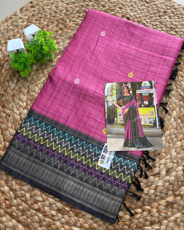 Semi Tussar Saree - STS 006