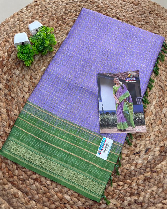 Semi Tussar Saree - STS 007