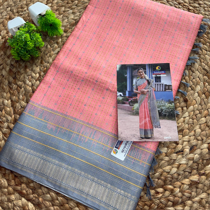 Semi Tussar Saree - STS 008