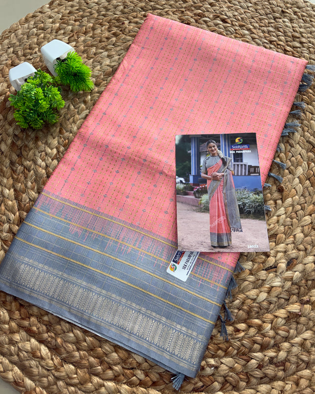 Semi Tussar Saree - STS 008
