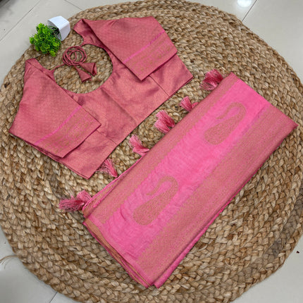 Saree With Stitched Blouse - (SIZE-38-42) - SWSB 535