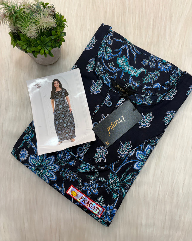 Pranjul Long Top Nighty