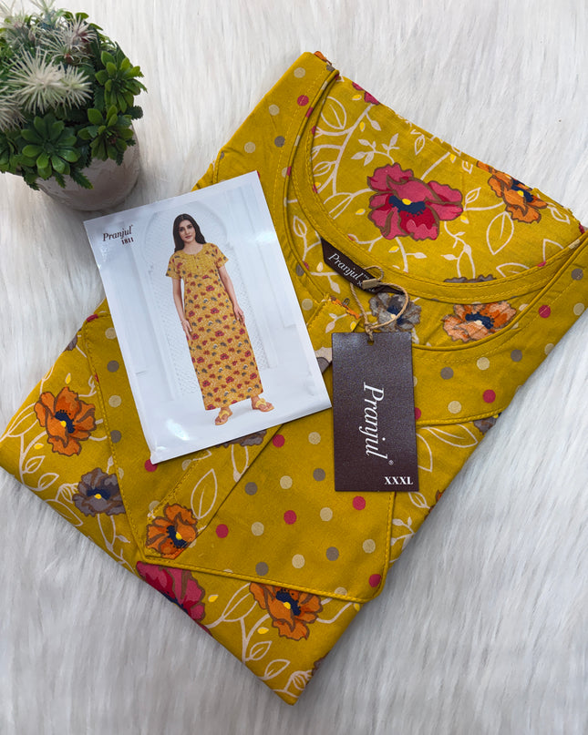 Pranjul Long Top Nighty