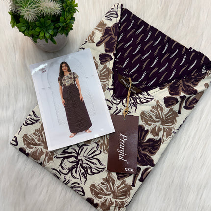 Pranjul Long Top Nighty no zip no Button