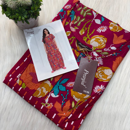 Pranjul Long Top Nighty