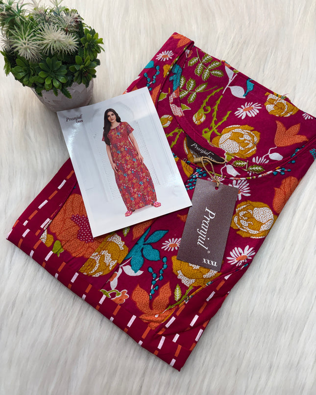 Pranjul Long Top Nighty