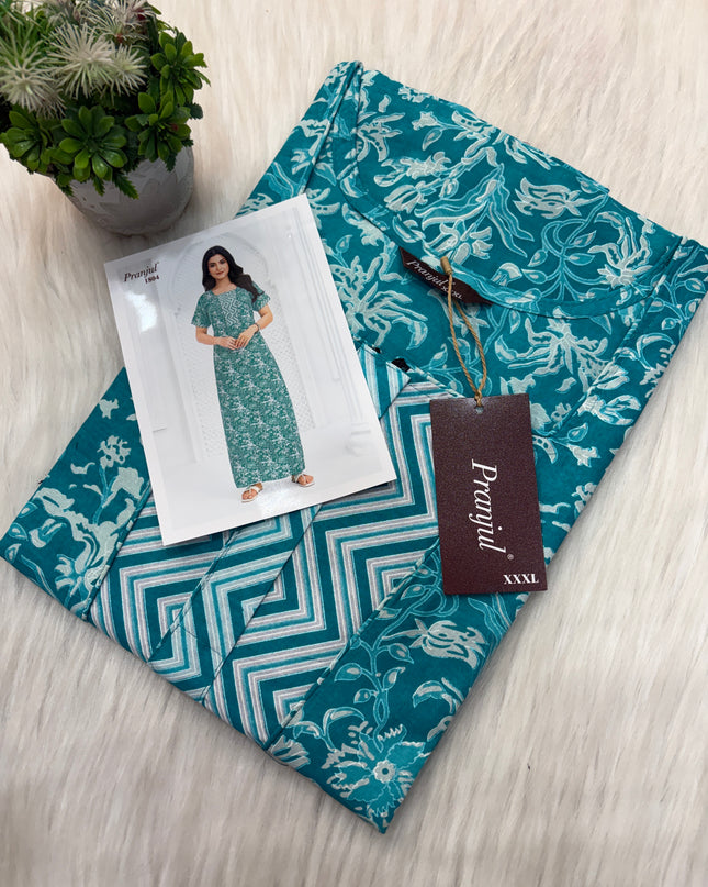 Pranjul Long Top Nighty
