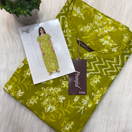 Pranjul Long Top Nighty