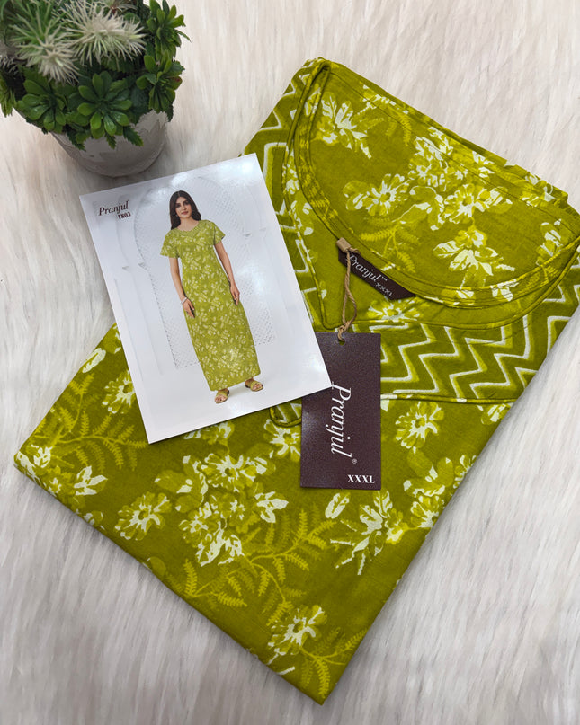 Pranjul Long Top Nighty