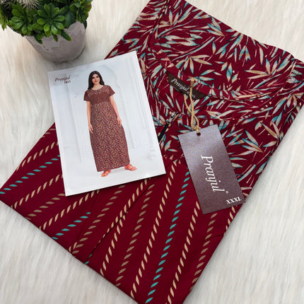Pranjul Long Top Nighty