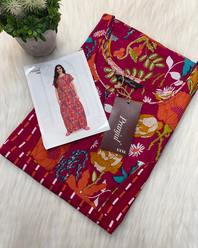 Pranjul Long Top Nighty