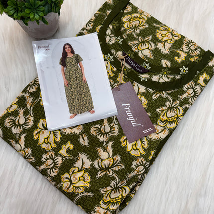 Pranjul Long Top Nighty - Frock Model