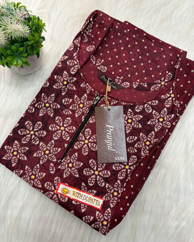 Pranjul Long Top Nighty
