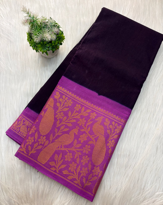 Sungudi Cotton Saree - SCS 12