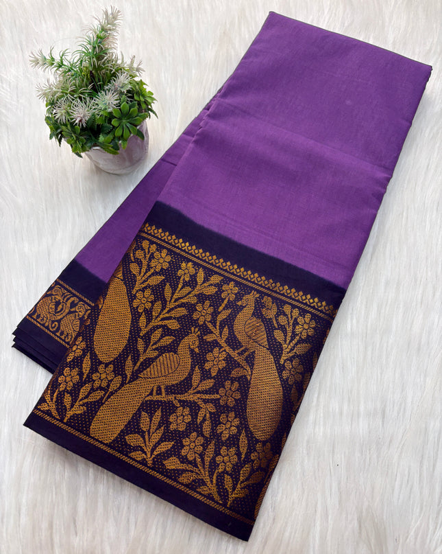 Sungudi Cotton Saree - SCS 17