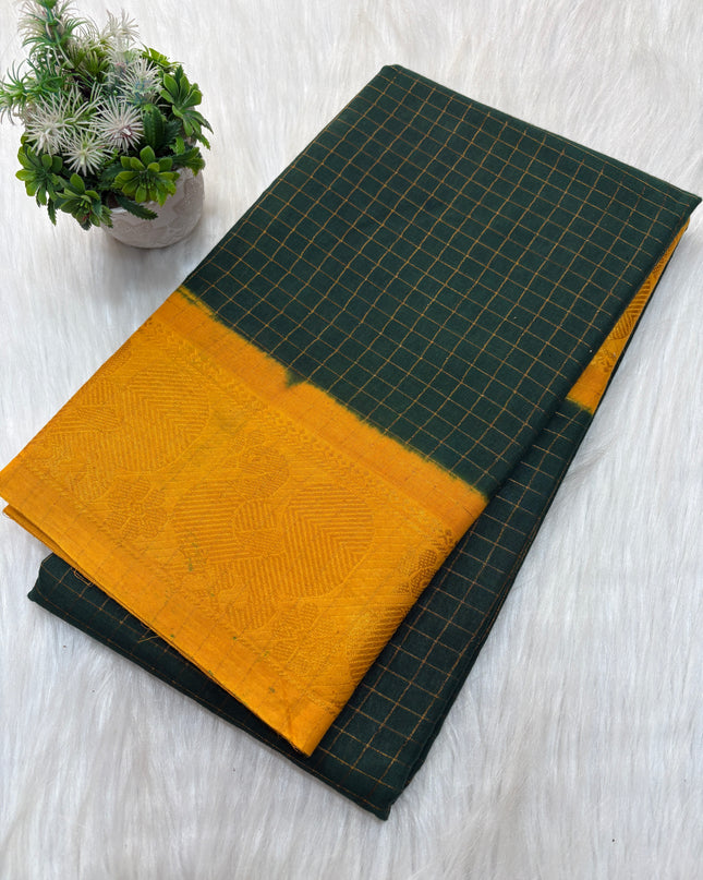 Sungudi Cotton Saree - SCS 18
