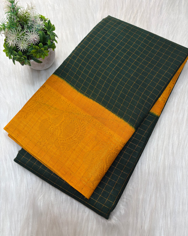 Sungudi Cotton Saree - SCS 19