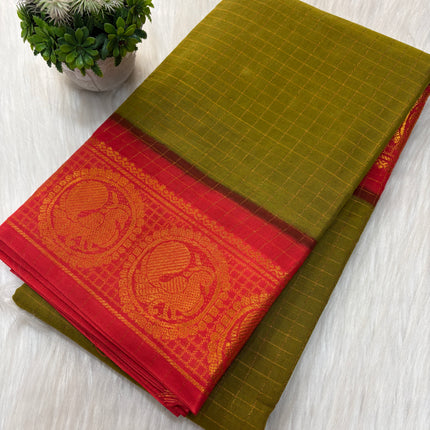 Sungudi Cotton Saree - SCS 21