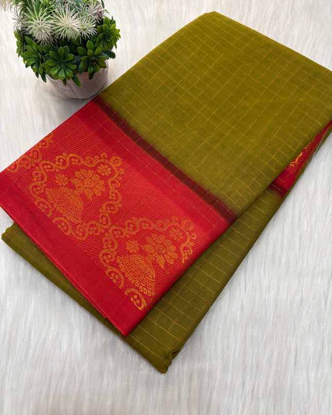 Sungudi Cotton Saree - SCS 22