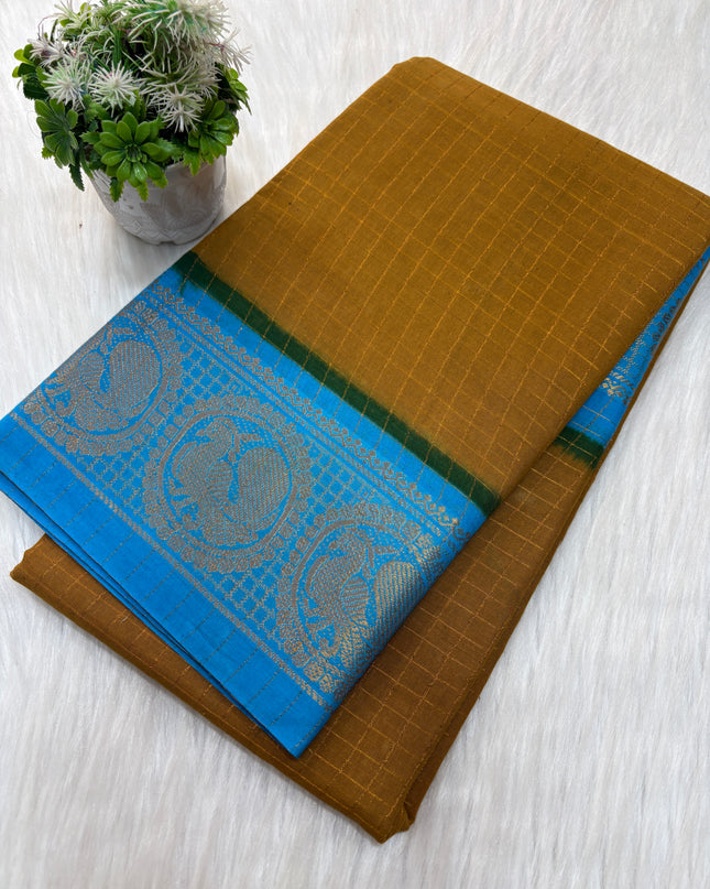 Sungudi Cotton Saree - SCS 28