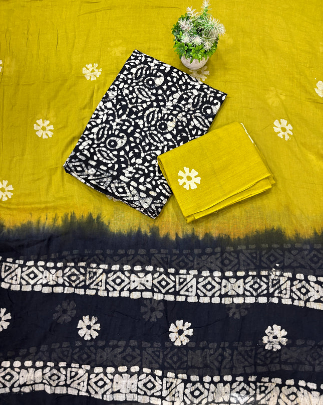 Batik Dress Material - BDM  026