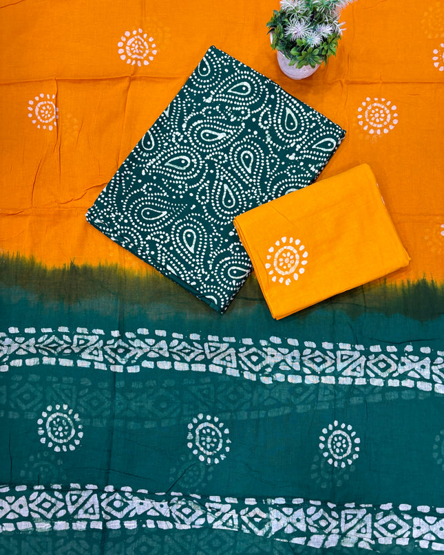 Batik Dress Material - BDM 029