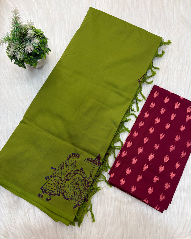 South Cotton Saree - SCS 01