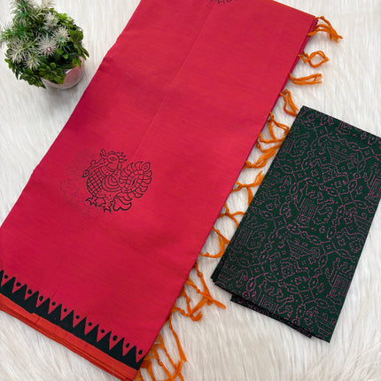South Cotton Saree - SCS 02