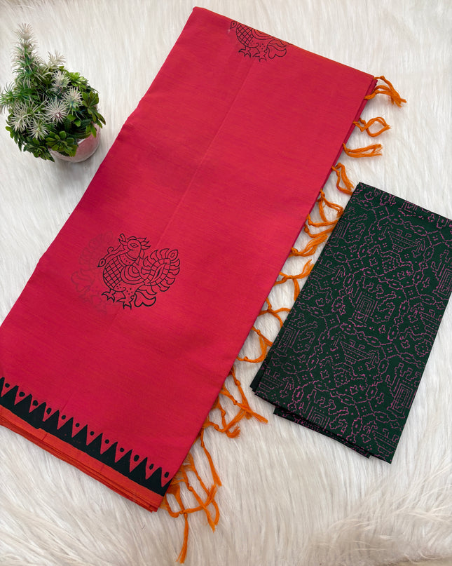South Cotton Saree - SCS 02