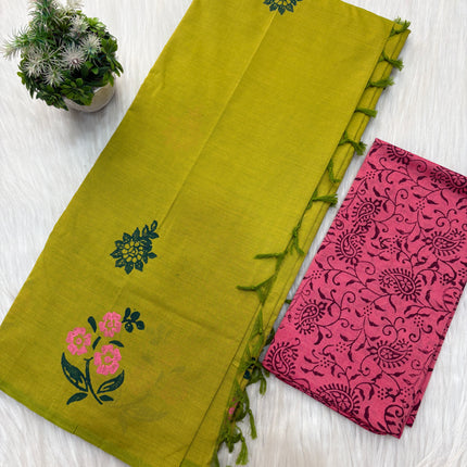 South Cotton Saree - SCS 04