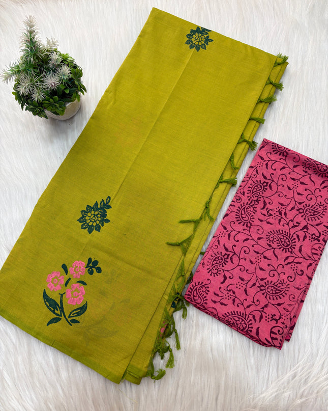 South Cotton Saree - SCS 04