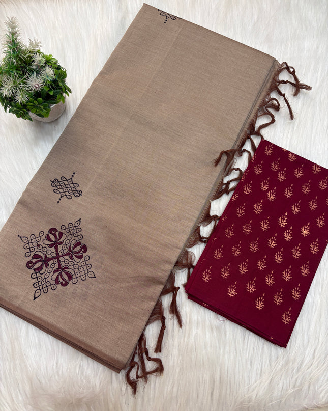 South Cotton Saree - SCS 07