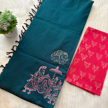 South Cotton Saree - SCS 12
