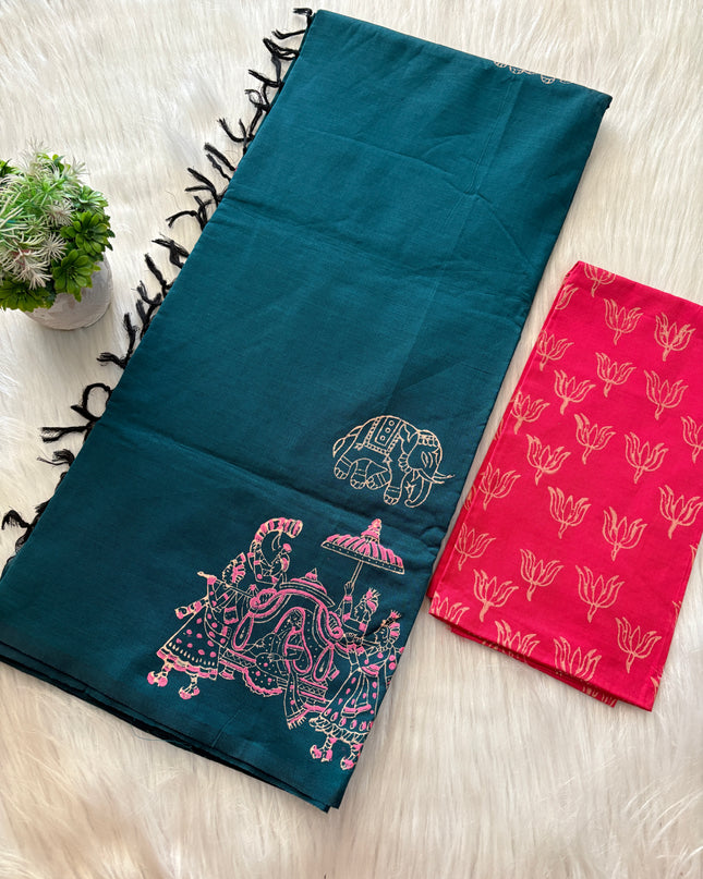 South Cotton Saree - SCS 12