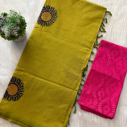 South Cotton Saree - SCS 14