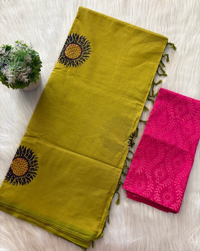 South Cotton Saree - SCS 14