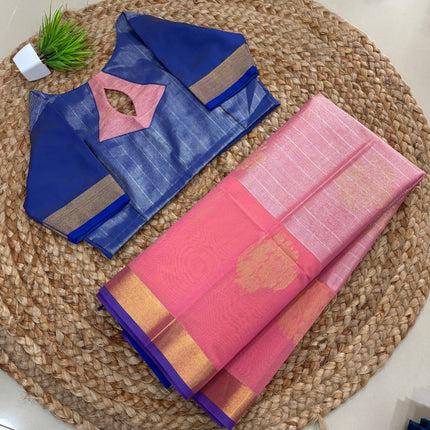 Saree With Stitched Blouse - (SIZE-34-38) - SWSB 662