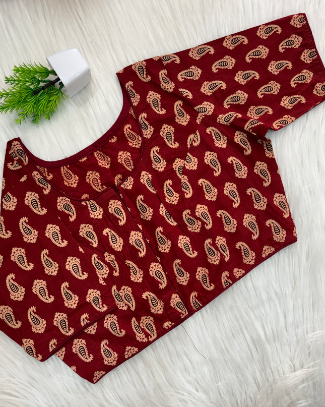 Readymade Blouse - Without Lining - 36-40 - RB 110